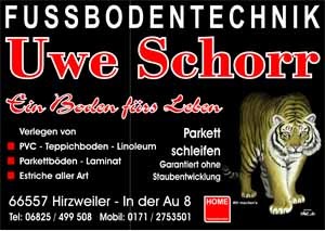 Fussbodentechnik Schorr Werbe Fabry